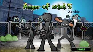 Anger of stick5 : zombie screenshot 0