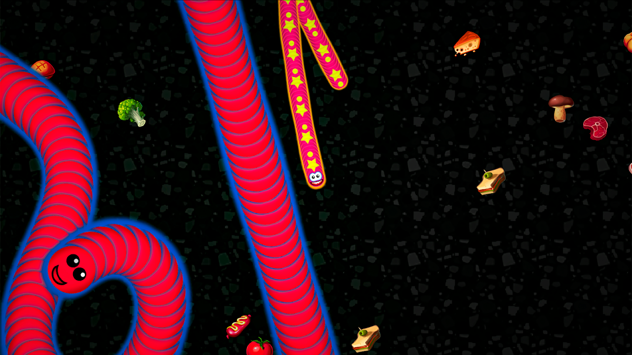 Snake io game worm zone online android iOS apk download for free
