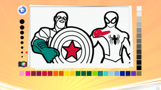 Superhero Coloring Book - Kids screenshot 3