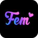 Fem - Lésbicas Namoro Encontro Icon