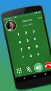 FaceToCall - Dialer & Contactos e divertido screenshot 1