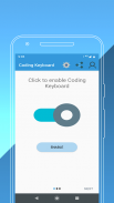 Coding Keyboard forProgramming screenshot 1