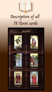 Tarot - Tu tirada de cartas diaria de tarot gratis screenshot 1