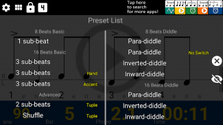 Drum Beat Metronome screenshot 3