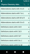 Physics, Chemistry Abr & Defs screenshot 0