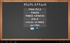 Math Attack screenshot 0