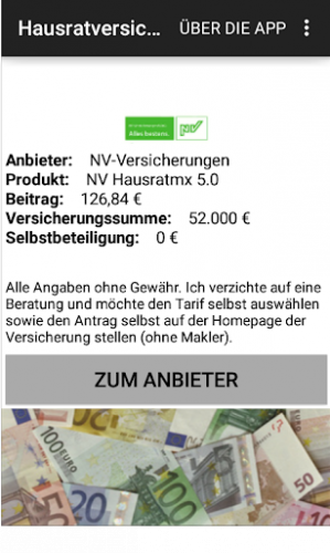 Insurance in Germany screenshot 1
