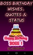 Birthday Wishes for Boss, Greeting Card & Messages screenshot 2