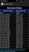 Barómetro - Altímetro e Informação Meteorológica screenshot 3