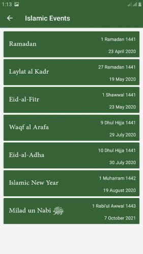 Hijri Calendar Islamic Date 5 4 H Download Android Apk Aptoide