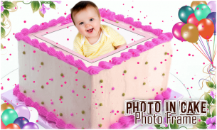 Birthday Cake photo frame screenshot 3