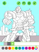 Robots City Coloring for Boys screenshot 7