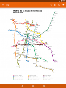 Mexico City Metro - map and route planner screenshot 9
