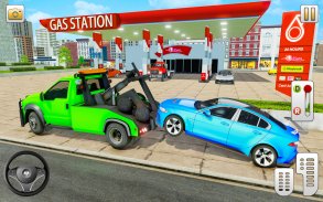 Real Car Parking Gas Station screenshot 0