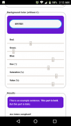 Color Contrast Checker Tool screenshot 1