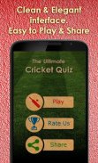 The Ultimate Cricket Quiz screenshot 1