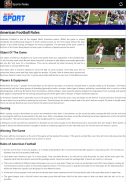 Sports Rules screenshot 1