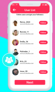 TikBooster - Fans & Followers & Likes & Hearts screenshot 0