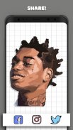 Hip Hop Pixel Coloring Book - Paint by Number screenshot 0