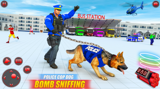 Police Dog Bus Station Crime screenshot 0