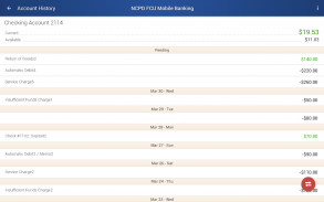 NCPD FCU Mobile Banking screenshot 2