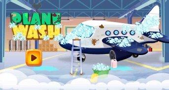 Kids Airplane: Fun Wash Games screenshot 1