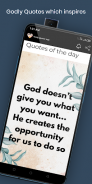 Godly Quotes App screenshot 0