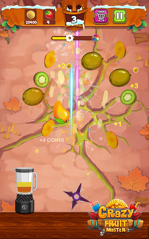 Crazy Fruits - slice master Game for Android - Download