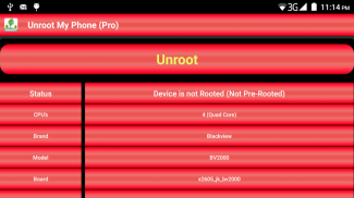 Unroot My Phone (Pro) screenshot 1