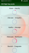 GRE 333 made easy - High frequency GRE ets words screenshot 1