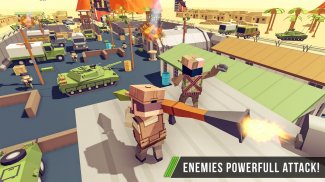 Blocky Army Base:Modern War Critical Action Strike screenshot 3