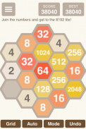 Hexic 2048 screenshot 1