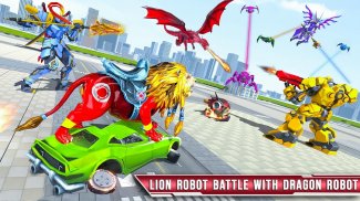 Dragon Robot Car Transform screenshot 10