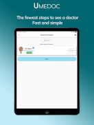 Umedoc: Telemedicine and Tele- screenshot 0