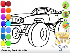 monster car coloring screenshot 4
