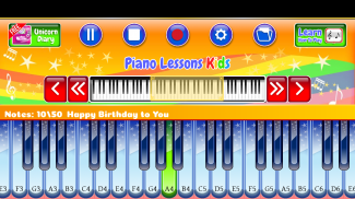 Piano Lessons Crianças screenshot 6