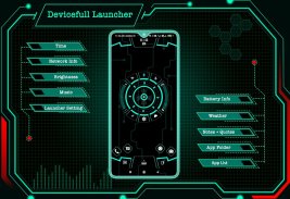 Devicefull Launcher - hitech screenshot 14