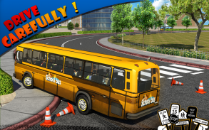 Schoolbus Driver 3D SIM screenshot 2