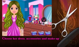 Hair salon - kids games screenshot 2