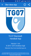 TG 07 Eberstadt Handball screenshot 3