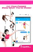 Pole Dancing Stickers- Tease Dance Emoji App screenshot 1