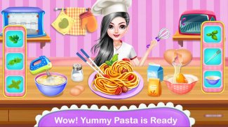 Make Pasta Cooking Food Maker Kitchen Game screenshot 3