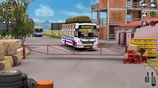 Coach Bus Driving Simulator 3d screenshot 3