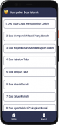 Kumpulan Doa Islamic screenshot 0