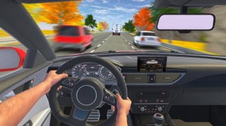 Racing in Car 2020 - POV traffic driving simulator screenshot 3