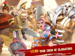 Gladiator Heroes Clash - Jogo de Luta e Estratégia screenshot 12