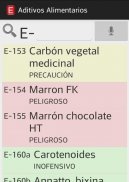Aditivos Alimentarios screenshot 1