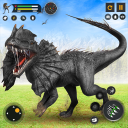 Real Dilophosaurus Fighting Icon