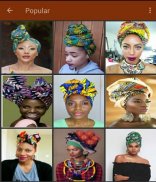 Head wrap styles - How to tie a head wrap screenshot 3