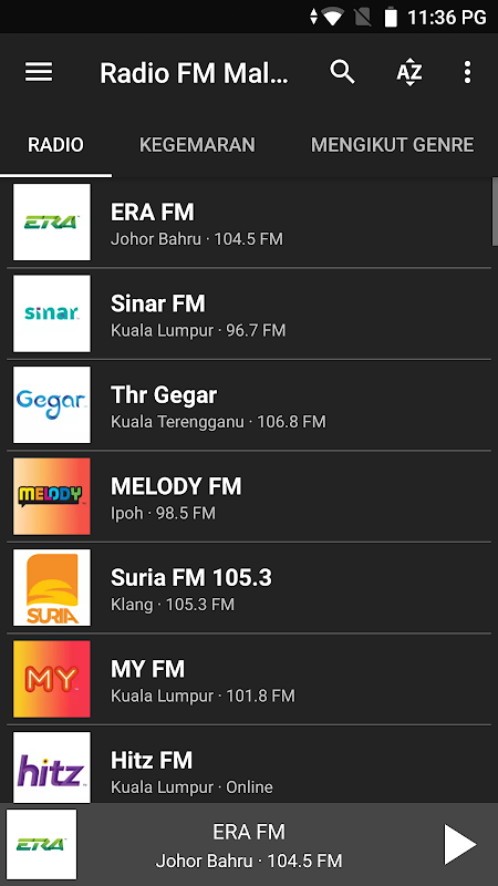 Frekuensi radio malaysia
